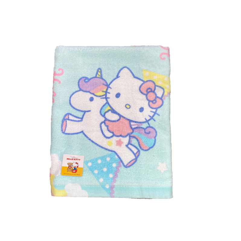 Khăn tắm Hello Kitty Pastel Unicorn
