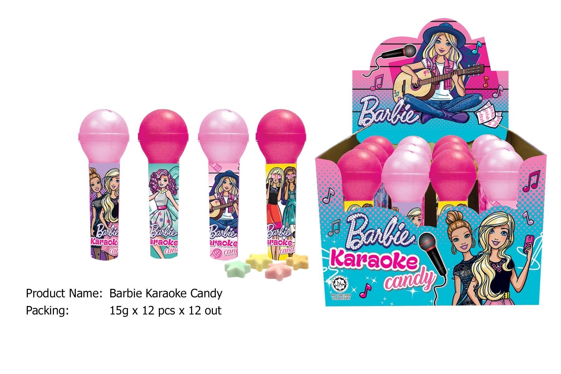 Kẹo Karaoke Barbie – Barbie Karaoke candy