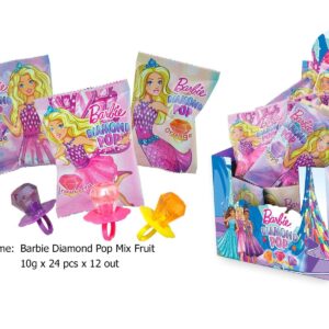 Kẹo Nhẫn kim cương Barbie – Barbie Diamond pop